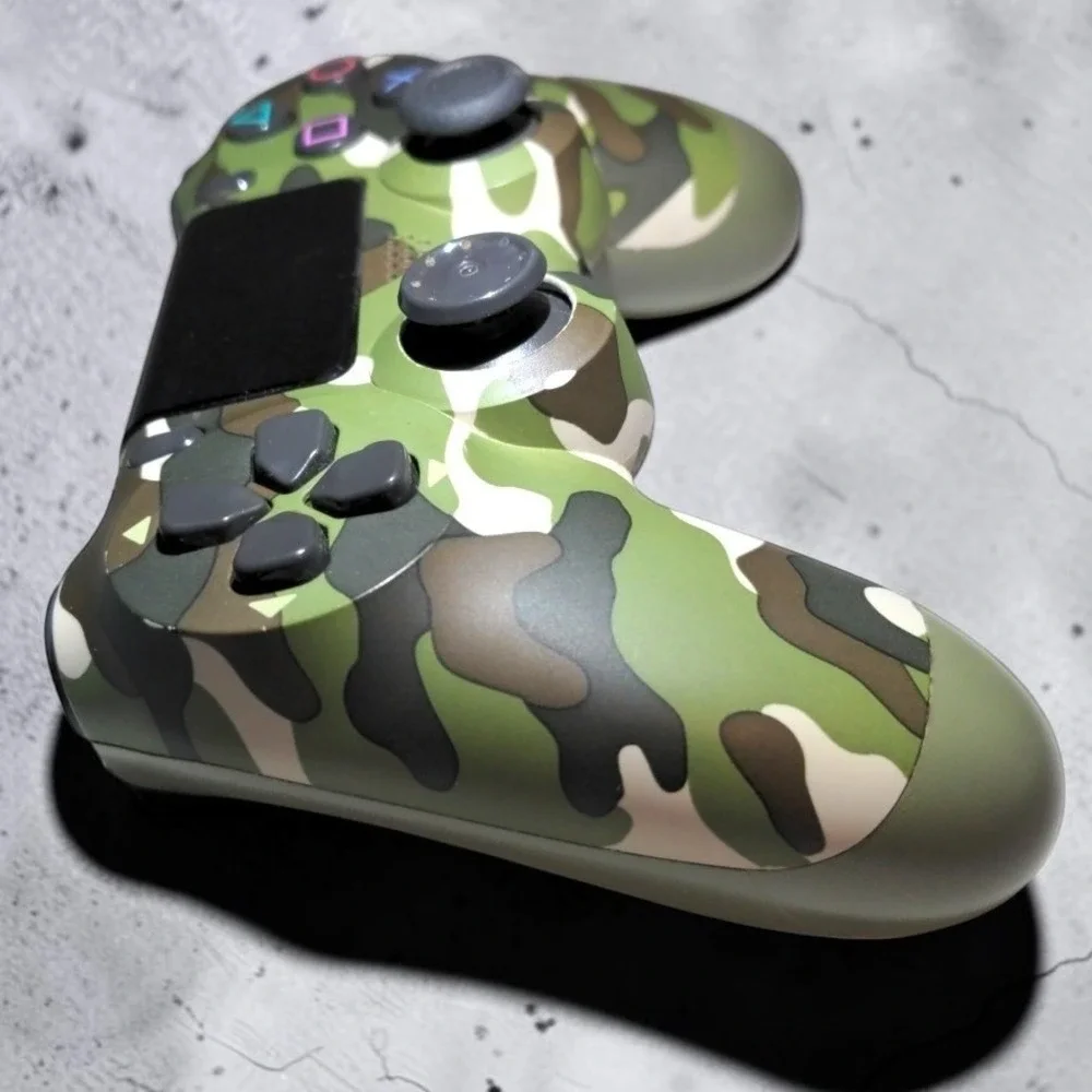 Sony PlayStation 4 PS4 DualShock Wireless Controller Green Camo CUH-ZCT2U Works